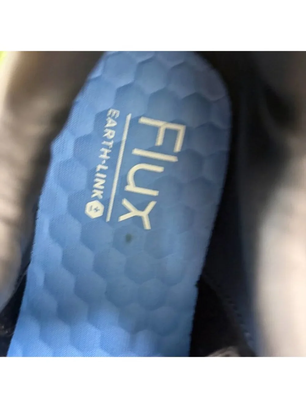 Flux Footwear Adapt Leather Trainer Black Mens Size 10 Athletic Shoes Sneakers